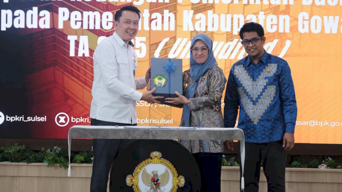 Bupati Gowa Serahkan LKPD 2025, Harap Kembali Raih WTP ke-14 Kalinya