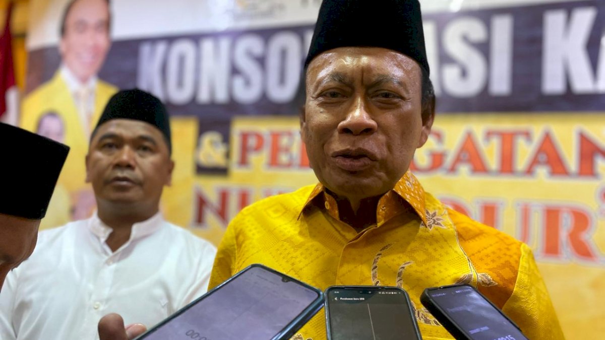 Golkar Sulsel Matangkan Persiapan Musda, Muhidin: Tunggu Jadwal Ketua Umum
