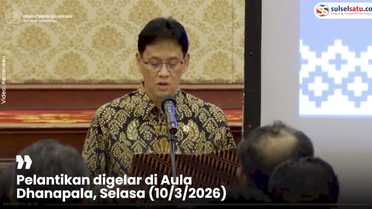 VIDEO: Menkeu Purbaya Lantik 1.585 Pejabat, Purbaya: Ini Menentukan Fiskal Negara