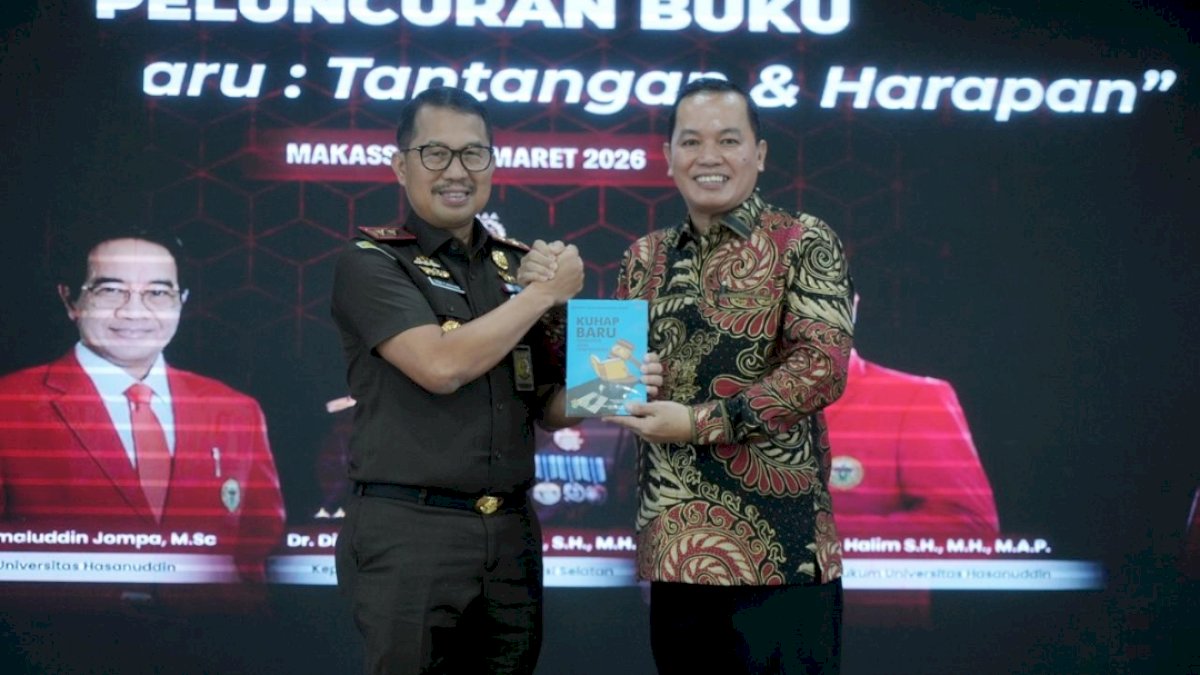Dihadiri Jampidum, Kejati Sulsel Perkenalkan Buku Bunga Rampai KUHAP Baru