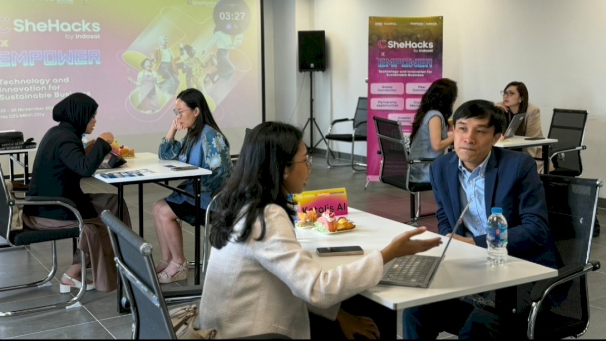 SheHacks Indosat Dorong Startup Perempuan Indonesia Tembus Pasar Asia Tenggara