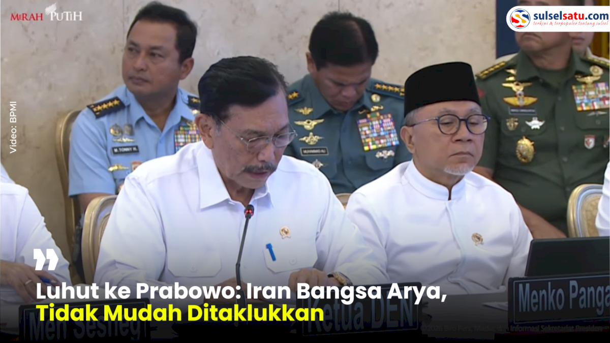 VIDEO: Luhut ke Prabowo: Iran Bangsa Arya, Tidak Mudah Ditaklukkan