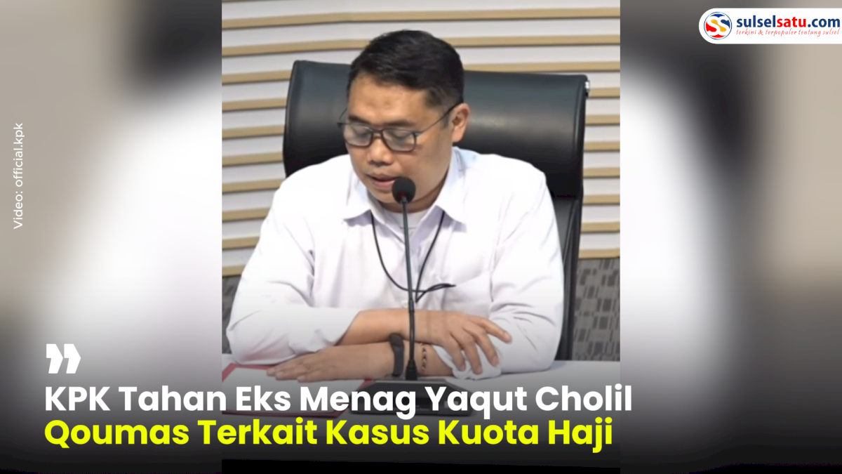 VIDEO: KPK Tahan Eks Menag Yaqut Cholil Qoumas Terkait Kasus Kuota Haji