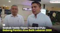 VIDEO: Seskab Teddy Tinjau Terminal Pulo Gebang Pantau Arus Balik Lebaran 2026