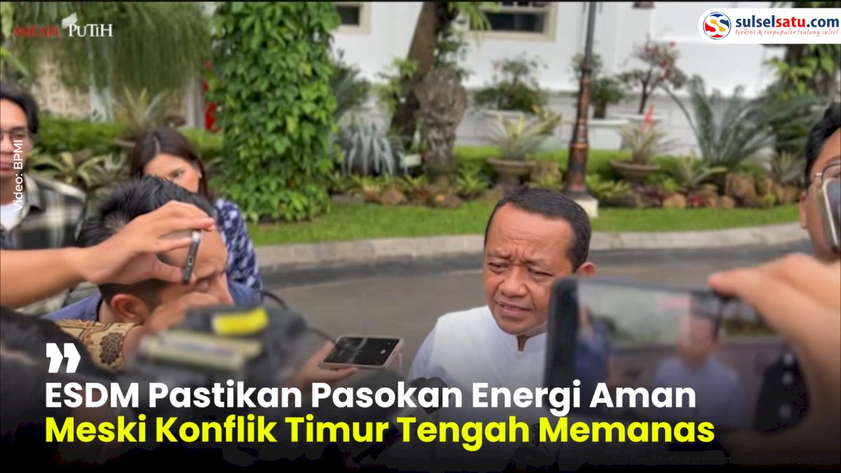 VIDEO: ESDM Pastikan Pasokan Energi Aman Meski Konflik Timur Tengah Memanas