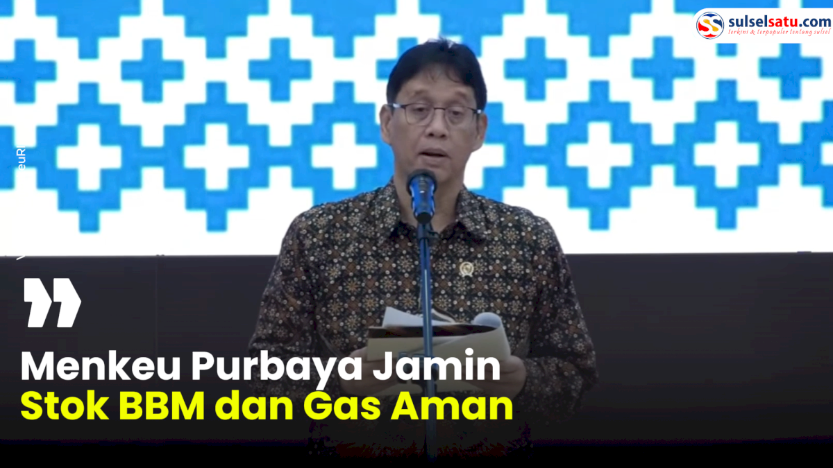VIDEO: Menkeu Purbaya Jamin Stok BBM dan Gas Aman