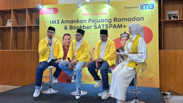 Media update Bookber Satspam+ di Makassar. Foto: Sri Wahyu Diastuti / Sulselsatu.com.