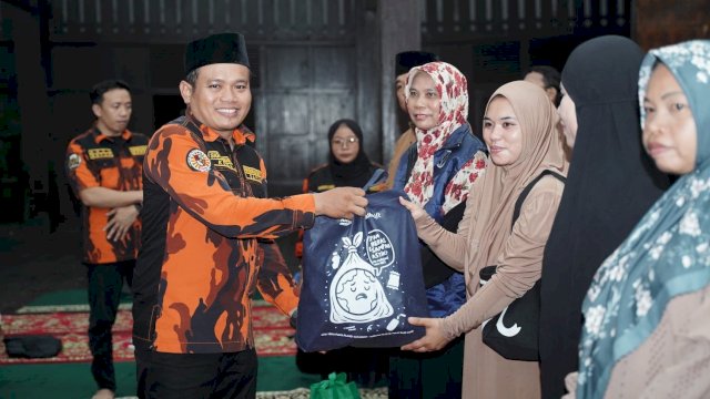Asmo Sulsel beri dukungan program buka puasa bersama 1.000 anak yatim di Gowa. Foto: Istimewa.