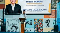 Sosialisasi Empat Pilar Kebangsaan, Rudianto Lallo Tekankan Pentingnya Literasi Kebangsaan