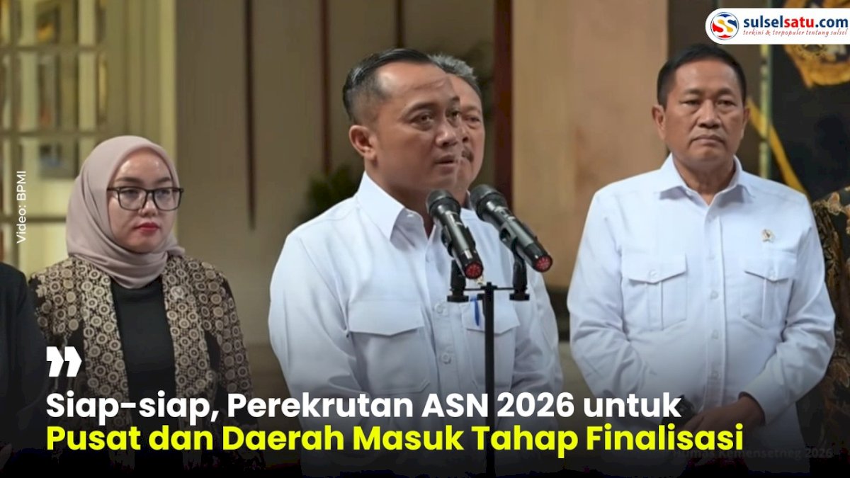 VIDEO: Siap-siap, Perekrutan ASN 2026 untuk Pusat dan Daerah Masuk Tahap Finalisasi