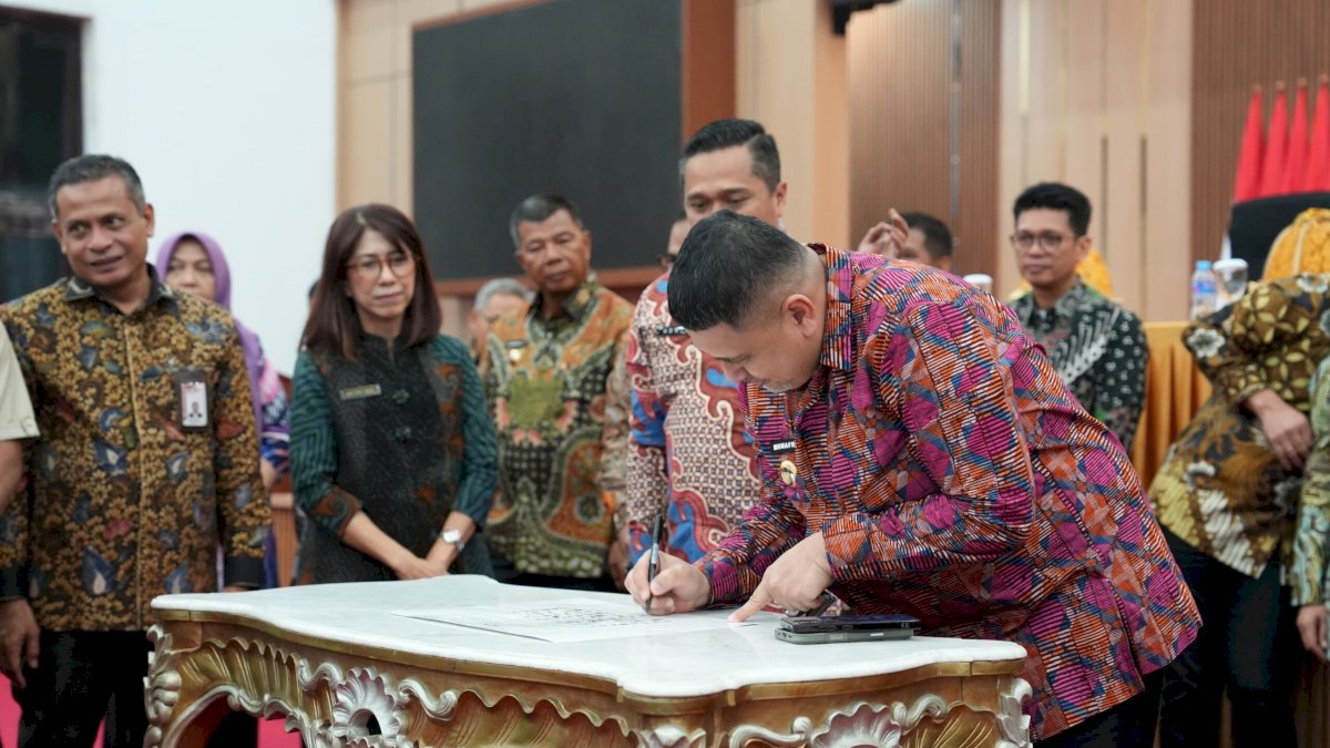 Sinergi ATR/BPN, dan KPK, Munafri Hadiri Rakor Perkuat Reformasi Pertanahan