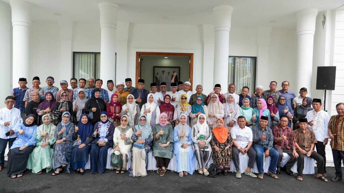 Aliyah Mustika Ilham Gelar Halal Bi Halal Bersama Purna Bakti PNS Pemerintah Kota Makassar