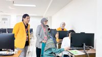 Plt Rektor Tinjau Pelaksanaan UTBK Bagi Peserta Disabilitas