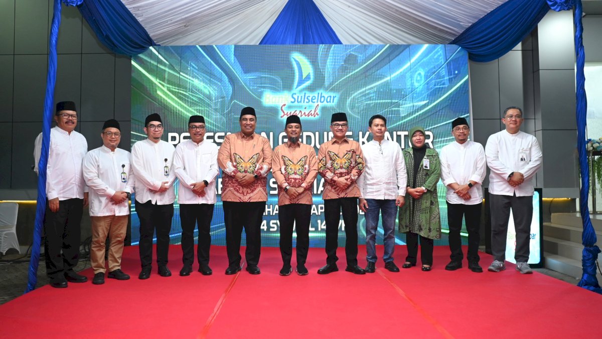 Bank Sulselbar Resmikan Kantor Cabang Syariah Maros, Perkuat Ekosistem Berbasis Syariah