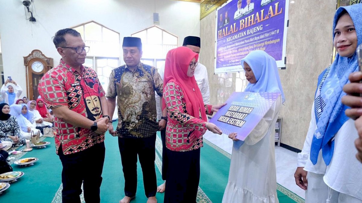 Bupati Gowa Ajak Masyarakat Sukseskan Program Gowa Bersama Saat Halalbihalal