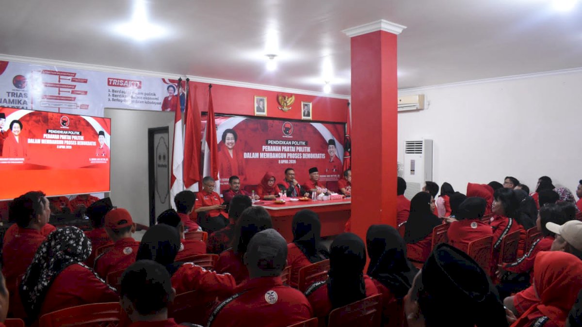 PDIP Sulsel Cari Ketua PAC yang Militan dan Dekat dengan Rakyat