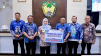 Perumda AM Tirta Jeneberang Setor Dividen Rp3,49 Miliar ke Pemkab Gowa