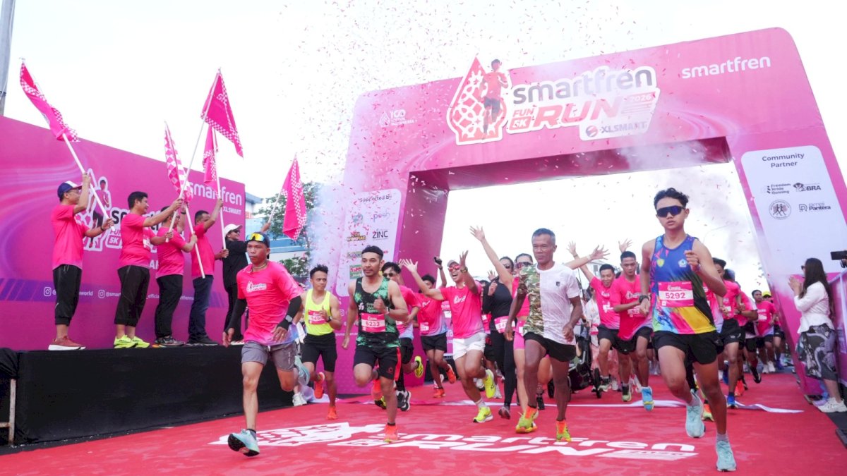 SMARTFREN Fun Run Manado 2026 Dorong Gaya Hidup Sehat dan Konektivitas Digital