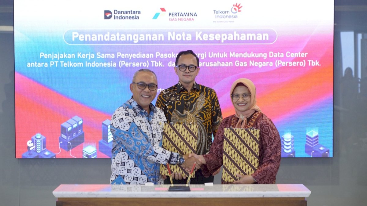Telkom dan PGN Kolaborasi Kembangkan Infrastruktur Digital Ramah Lingkungan