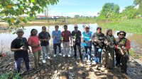 PLN dan Warga Katimbang Perkuat Mitigasi Banjir Berbasis Lingkungan dnegan Tanam 400 Pohon