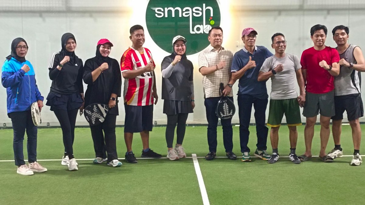 Jelang Muscab, PPP Makassar Perkuat Kebersamaan Lewat Olahraga Padel