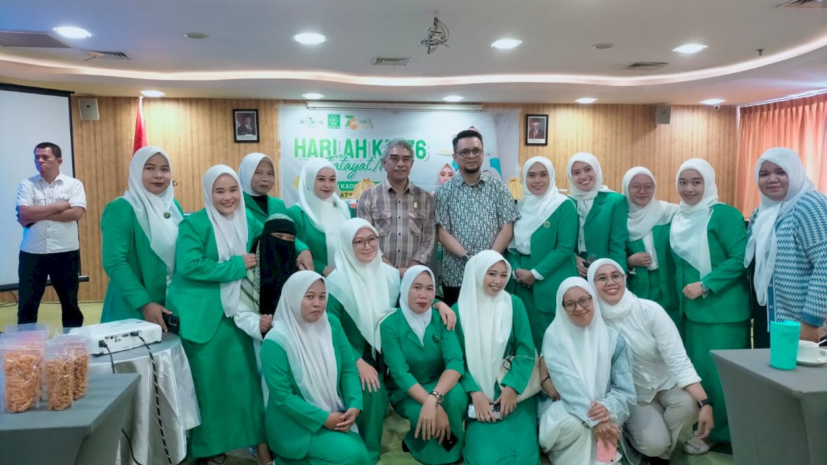 Harlah Fatayat NU Makassar: Pemkot Ajak Kader Kembangkan UMKM