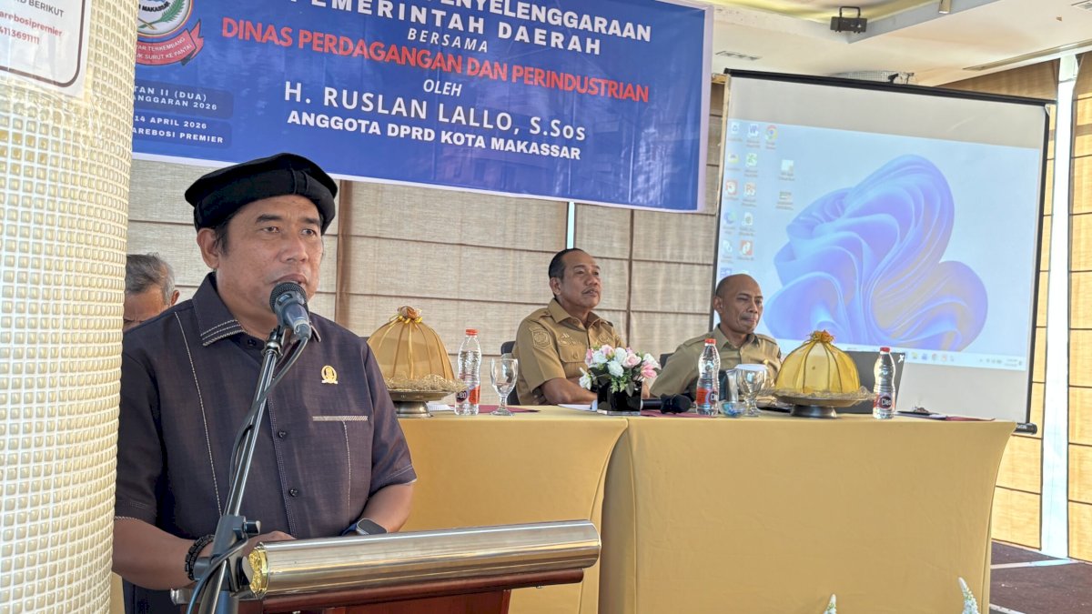 Ruslan Lallo Gelar Pengawasan Bersama Disdagperin, Tekankan UMKM dan Stabilitas Harga