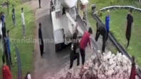 VIDEO: Akses Jalan Ditutup dan Dicor, Warga Demo Pesantren Darul Istiqamah Maros
