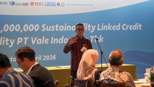 Presiden Direktur dan CEO PT Vale Bernardus Irmanto. Foto: Istimewa.