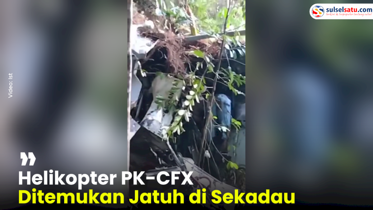 VIDEO: Helikopter PK-CFX Ditemukan Jatuh di Sekadau, Diduga Seluruh Penumpang Tewas