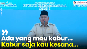VIDEO: Prabowo Bantah Isu Indonesia Gelap, Sarankan yang Ingin Kabur Pindah ke Yaman