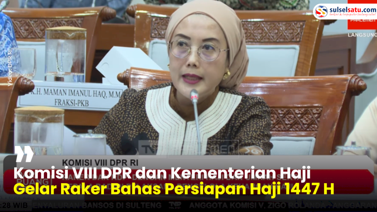 VIDEO: Komisi VIII DPR dan Kementerian Haji Gelar Raker Bahas Persiapan Haji 1447 H