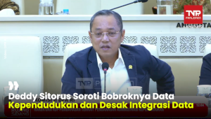 VIDEO: Deddy Sitorus Soroti Bobroknya Data Kependudukan dan Desak Integrasi Data