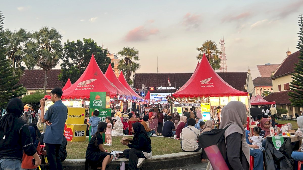 85 Tenant Honda Makassar Culinary Night 2026 Hadirkan Konsep Go Green Festival