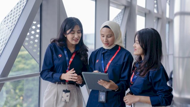 TelkomGroup dorong kesetaraan perempuan dalam lingkup kerja. Foto: Istimewa.