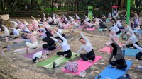 Nature Yoga Spesial Bugis Waterpark Adventure di Hari Kartini, Perpaduan Alam dan Kebugaran