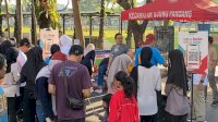 Dekatkan Layanan ke Masyarakat, Tim Lontara+ Ramaikan CFD Makassar