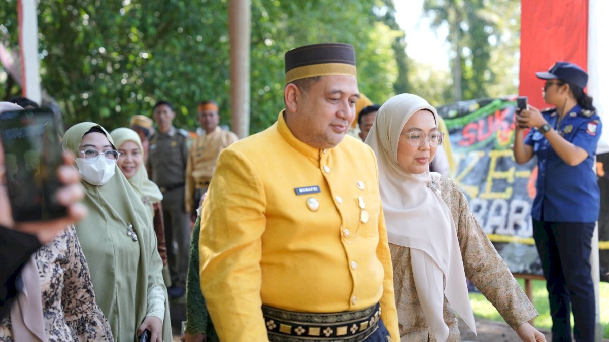 Wali Kita Makassar Hadiri Puncak HUT Barru ke-66 Perkuat Sinergi Antarwilayah