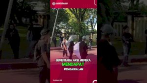 VIDEO: Aksi di Mapolda Sulsel, Massa Tuntut Pengusutan Tuntas Korupsi DAK Parepare