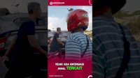 VIDEO: Kecelakaan Tunggal Terjadi di Simpang 5 Arah Maros