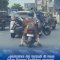 VIDEO: Viral! Emak-emak Angkut Motor Listrik Pakai Sepeda Motor di Jalanan Makassar