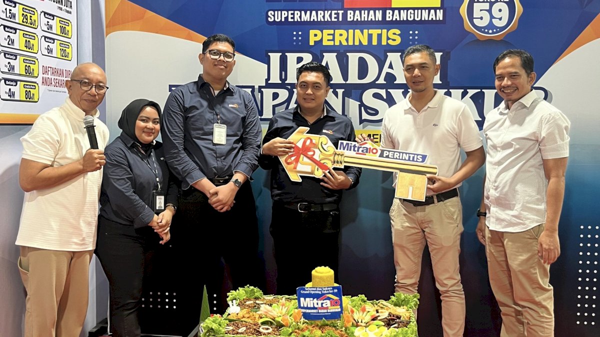 Mitra10 Resmi Buka Toko Baru di Perintis Kemerdekaan Makassar, Perkuat Ekspansi Ritel Modern di Indonesia Timur