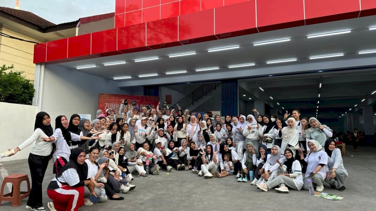 Didukung Senka, Luxcrime, dan OMG, Event Zumba CitraCosmetic Disambut Antusias Warga