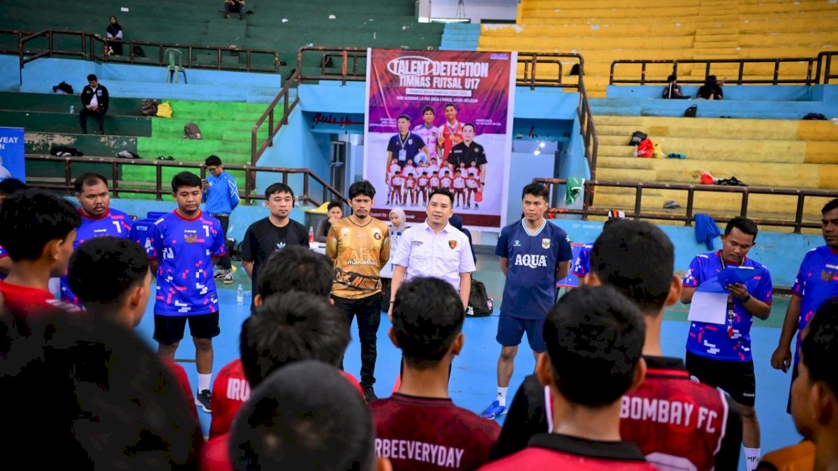 AFP Sulsel Sukses Gelar Talent Detection Timnas Futsal U17, 50 Talenta Terbaik Berebut Tiket ke Spanyol