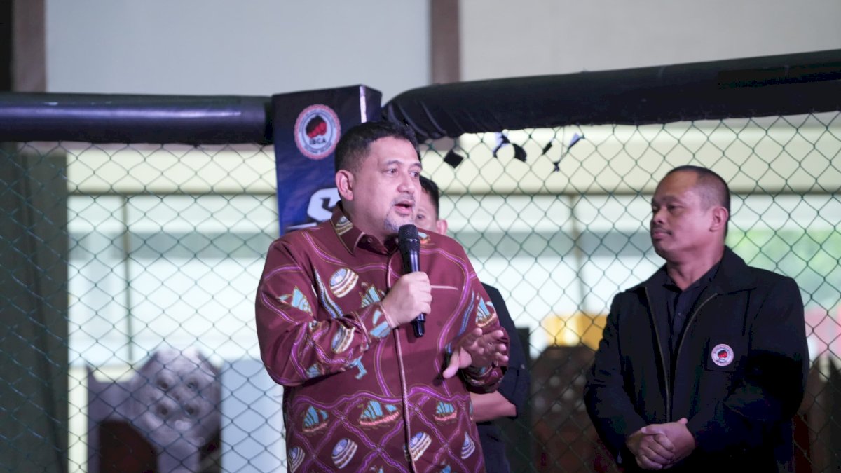 Wali Kota Makassar Resmi Buka Turnamen Sipakracca Sulawesi Fight Event Season 1