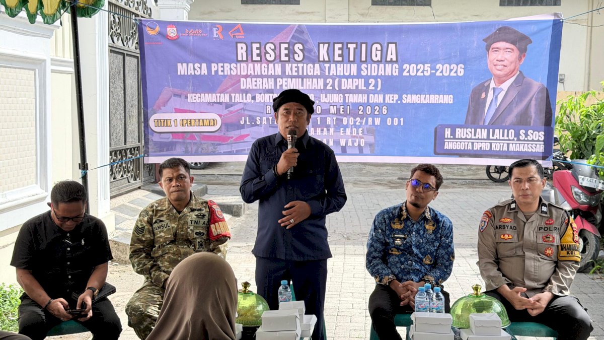 Reses di Dua Kelurahan, Ruslan Lallo Siap Kawal Aspirasi Infrastruktur dan Pelayanan Warga