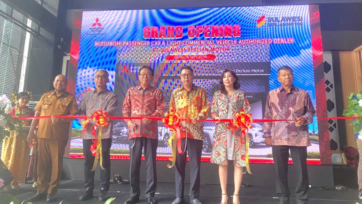 Sulawesi Berlian Motor Buka Diler Mitsubishi Perdana di Gowa, Perluas Jangkauan Pasar di Sulsel