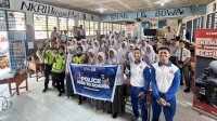 Asmo Sulsel Bersama Satlantas Polres Gowa Edukasi Keselamatan Berkendara Siswa SMAN 19 Gowa