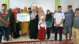 PT Pegadaian Kanwil VI Sulselbarra Maluku Bantu Renovasi Masjid Babul Jannah di Bissoloro Gowa