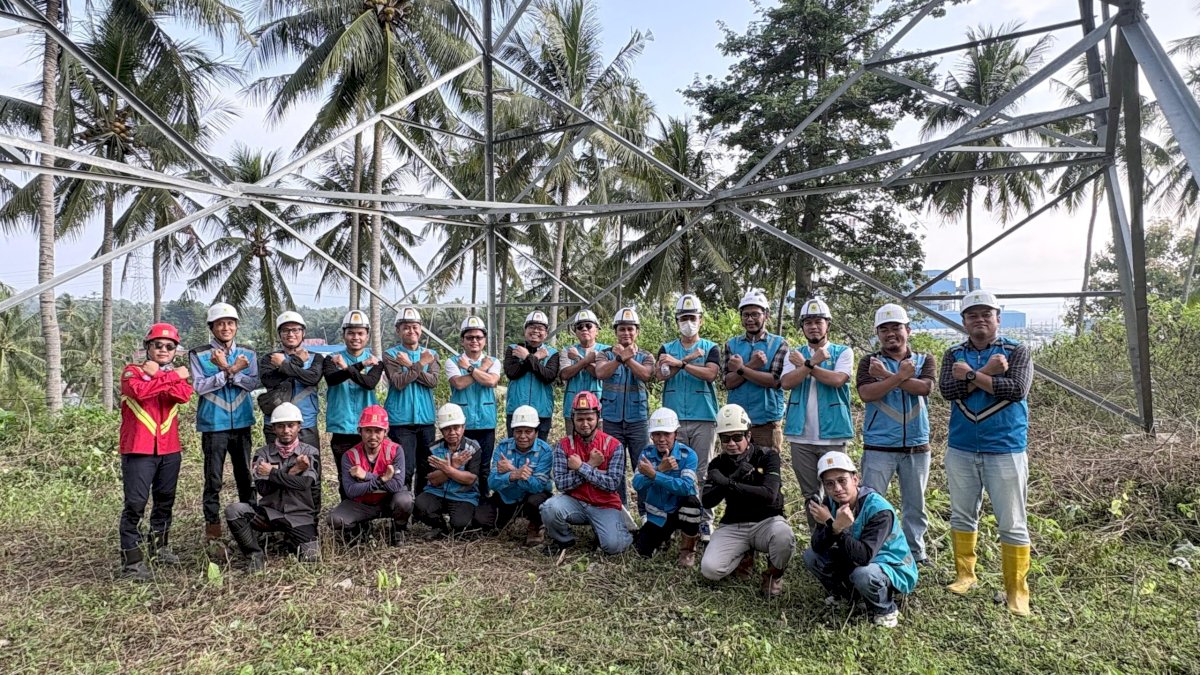 PLN UIP Sulawesi Percepat Proyek SUTT 150 kV Palu 3–Tambu, Progres Capai 80 Persen